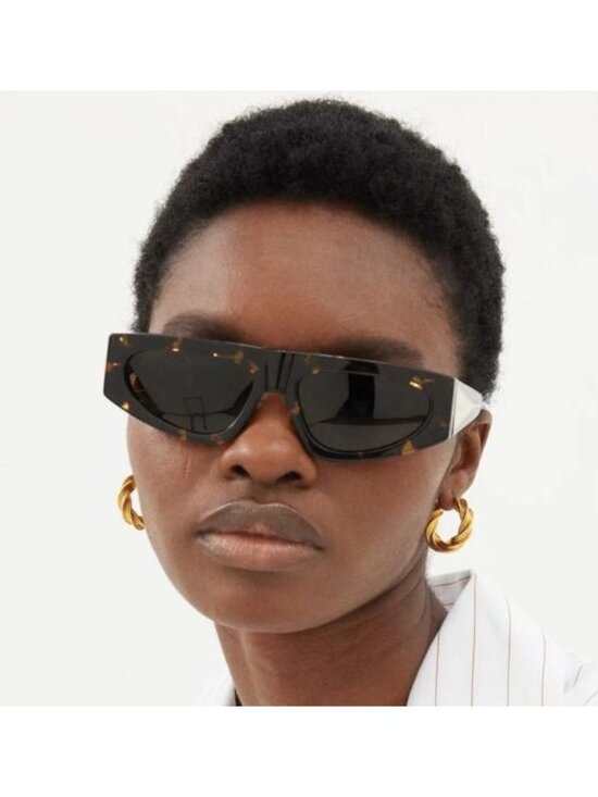 NEW BOTTEGA VENETA SUNGLASSES WOMEN HAVANA BV1277S 002